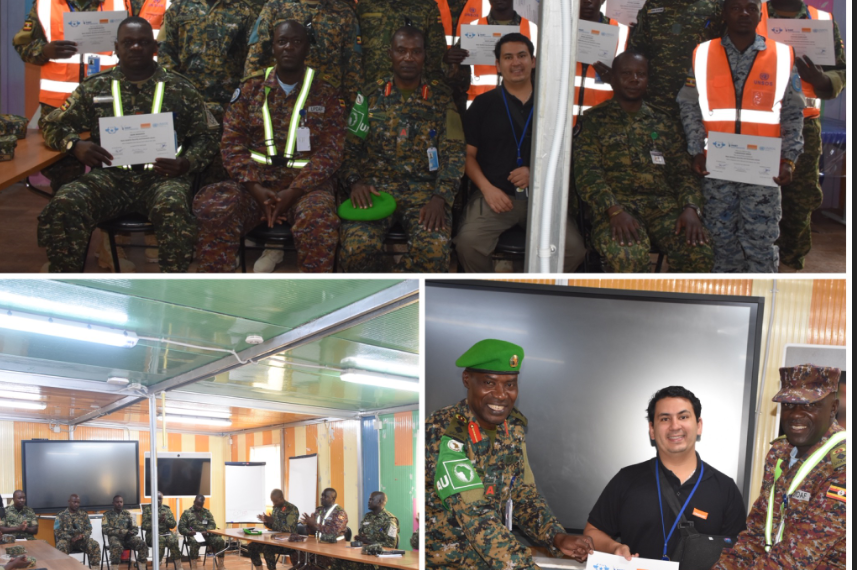 UPDF Soldiers Graduate from Aviation Security Course in Somalia