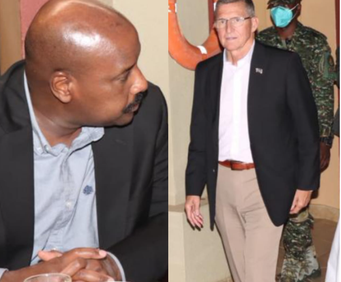 Gen Muhoozi Hosts US General Michael Flynn for Talks on Education and Leadership