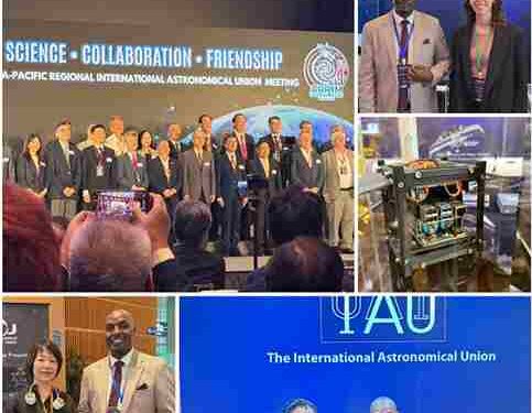 Eng Jonard Asiimwe Represents Africa at Global Space Technology Conference in Hong Kong